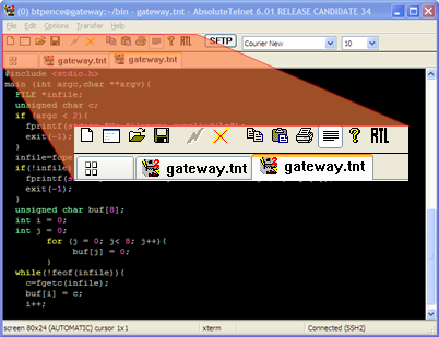 CSTelnet Screenshot